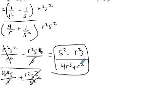 6.3 Example 4 Simplifying Rational Expressions with Negative Exponents