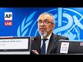 LIVE: WHO chief holds a press conference on Ebola outbreak