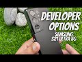 How to turn on the Developer Options menu on Samsung Galaxy S21 Ultra 5G | USB Debugging Mode