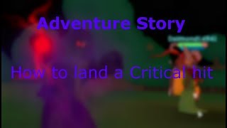 Read Description How To Land An Excellent Hit Roblox Adventure Story - roblox adventure story logo