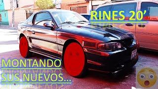 NUEVOS RINES 20 AL MUSTANG GT #ELWATCHAZO