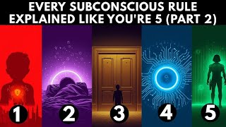 Every Subconscious Rule Explained Like You're 5 | Part 2