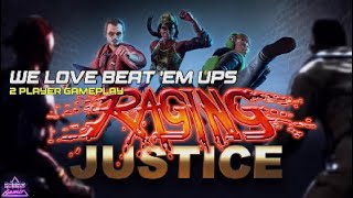 WE LOVE BEAT 'EM UPS | RAGING JUSTICE 👊 2 Player gameplay - this game is funny a