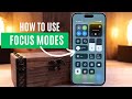 iPhone Tips for Seniors: How to Use Focus Modes