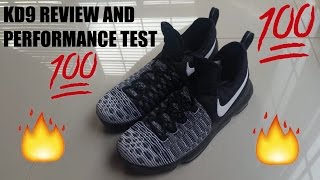 KD9 Sneaker Review and Performance Test \\\\ THIS SHOE IS FIRE