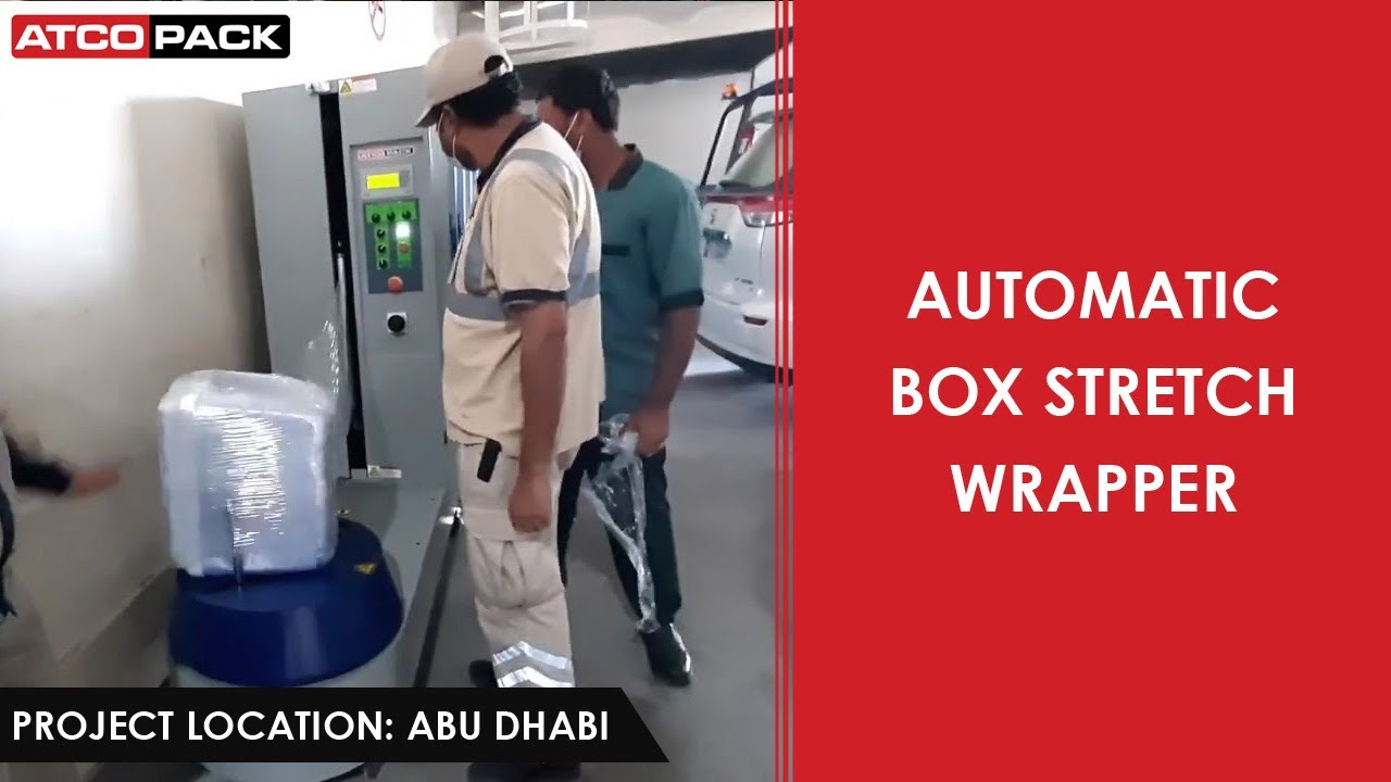 Automatic Box Stretch Wrapper - Stretch Wrapping Machine - ATCOPACK ...