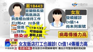 礁溪長榮酒店2員工確診! 急篩千人停業三天│中視新聞 20220123