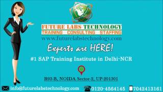 Future Labs, Sector 2, Noida - STUDENT REVIEW - Best SAP Training Center in Delhi NCR