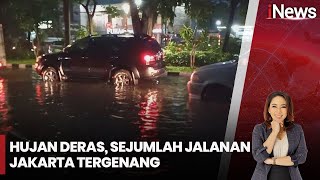 Hujan Guyur Jakarta, Sejumlah Lalu Lintas Macet dan Jalanan Tergenang Banjir | iNews Prime | 28/01