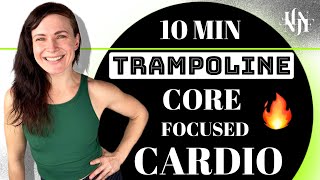 10 Min Rebounding Workout  (Mini Trampoline Workout 10 min)