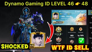 Dynamo Gaming Level 46 👉 48, WTF Dynamo ID Glitch 46 Level, highest ID Level Bgmi