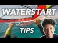 TIPS FOR WATER STARTING