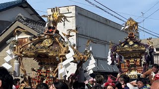 八重垣神社祇園祭　連合渡御100周年記念イベント『神輿渡御』砂原