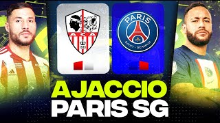 🔴 AJACCIO - PSG / Match de Gala en Corse ! ( aca vs psg  ) | LIGUE 1 - LIVE/DIRECT