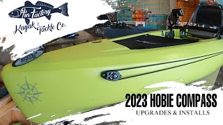 Ep. 32 - 2023 Hobie Compass Installs / Pt 1.  Fishfinder