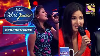 Ananya ने Katrina के गाने पे दिया एक Unbelievable Performance | Indian Idol Junior | Performance