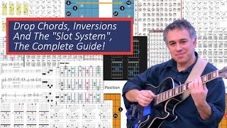 Drop Chords For Guitar, Inversions and "Slot System", The Complete Guide!