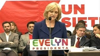 Evelyn Matthei presentó su programa de gobierno \