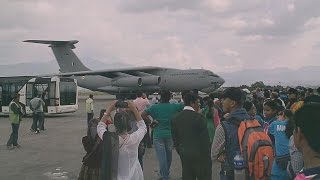 IAF brings back Nepal earthquake survivors to India