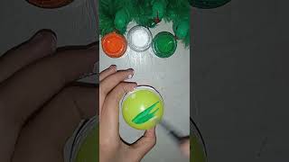 Indian flag painting on ball।🇮🇳 art। Independence day ball art। Happy independence day