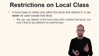 Week 7: Java Core - Exceptions, Packages, Nested Classes (unit 6)