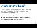 0-1 Introduction to Manage and Lead