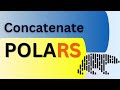 Concatenation or Stacking | Polars Tutorial