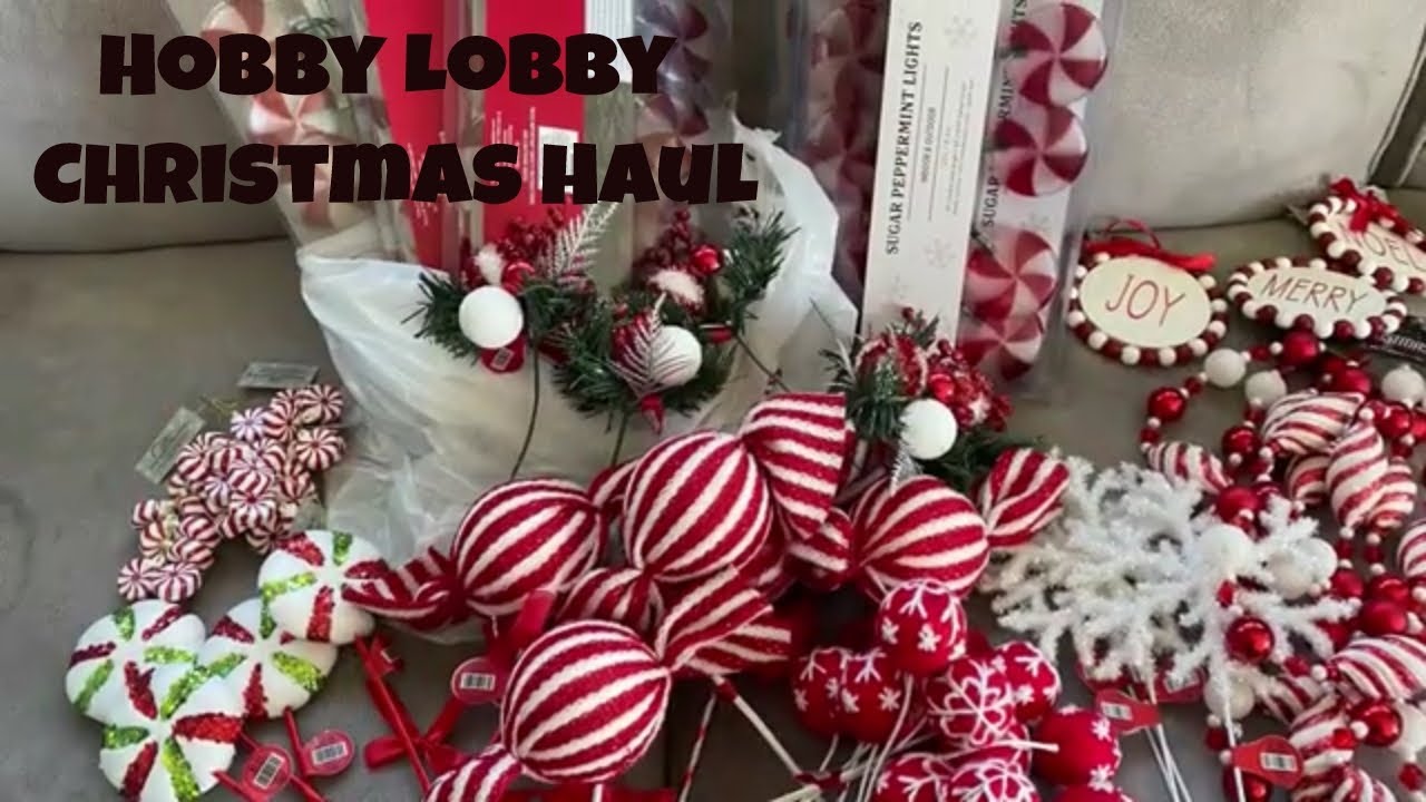 Hobby Lobby Christmas Haul Youtube Hobby Lobby Christmas Haul Youtube