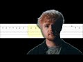 Alex Warren - Chasing Shadows (Easy Guitar Tabs Tutorial)