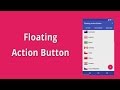 Android Floating Action Button Example Demo