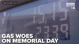Western Washington drivers are skipping out on Memorial Day travel amid high gas prices