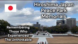 Hiroshima Japan Peace Park Memorials