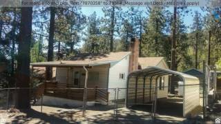 Priced at $172,900 - 1713 SPARROW RD., WRIGHTWOOD, CA 92397