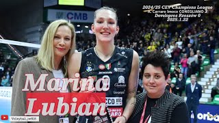 Marina Lubian | MVP | A. Carraro Imoco CONEGLIANO vs Developres RZESZÓW | CEV Champions League 2025