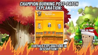 Champion Burning: Explaned! | v256 | GMS 2024 |