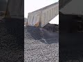 very smooth gravel dumping #shorts #satisfying #shortvideo