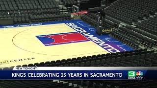 Kings reveal classic court for 35th anniversary in Sacramento