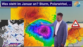 Was steht nach der Inversion im Januar an? Sturm, Regen, Schnee \u0026 interessantes vom Polarwirbel!