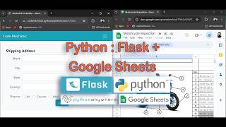 Part 6 Python + Google Sheet API Public Gateway API