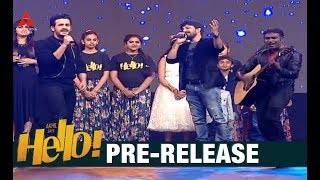Akhil Performance Along With Anup Rubens For HELLO Move Songs At HELLO Pre Release Event