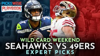 Seattle Seahawks vs San Francisco 49ers Predictions | NFL Wild Card Weekend Expert Picks