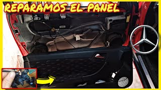 How to REPAIR door panel mercedes W203 class C