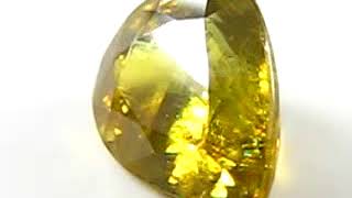 8 55 ct GORGEOUS UNIQUE COLLECTION TERRIFIC FIRE GOLDEN YELLOW COLOR SPHENE  SHE