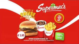 SUPERMACS DOUBLE CHEESEBURGER MEAL DEAL!.