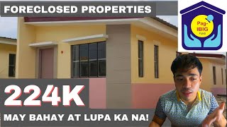 NAPAKAMURANG BAHAY AT LUPA 220K PHP ETC | PAGIBIG FORECLOSED PROPERTIES CAVITE RIZAL MANILA ETC