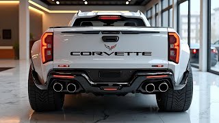 The 2025 Chevy Corvette Pickup: Supercar Speed with Truck Capability!”