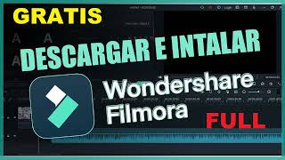 ✅✅DESCARGAR FILMORA FULL para PC Sin Marca de Agua | GRATIS Febrero 2025 | 🖥️ WONDERSHARE 100% LEGAL