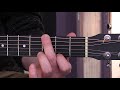 How to play G Major 7 chord on Guitar