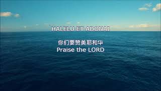 Hallelu et Adonai 你們要讚美耶和華 中英文字幕 Barry Bayta Segal