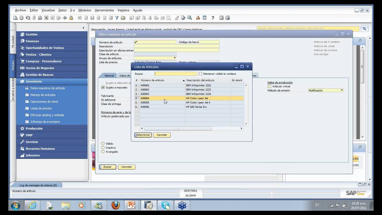 Introducción A SAP Business One - YouTube